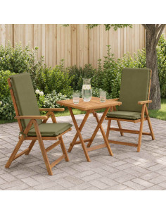 Cuscino per sedia a schienale alto GEMERT 2 pz 100% Poliestere