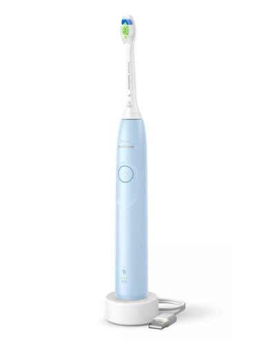 SPAZZOLINO DA DENTI ELETTRICO CON PHILIPS HX7108/01 SONICARE CELESTE
