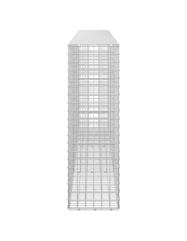 Gabion con Filo da 3,5 mm e Maglia da 5x5 cm 300x30x100 cm