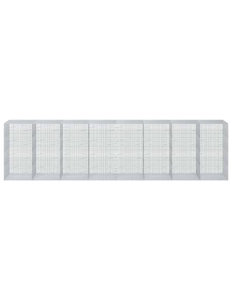 Gabion con Filo da 3,5 mm e Maglia da 5x5 cm 800x100x200 cm