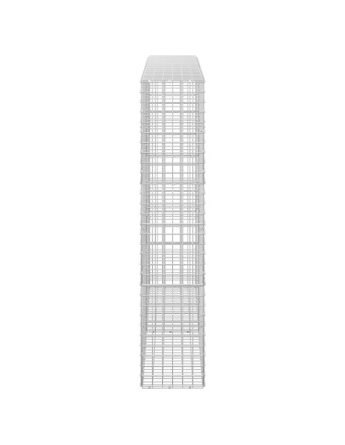 Gabion con Filo da 3,5 mm e Maglia da 5x5 cm 200x30x150 cm
