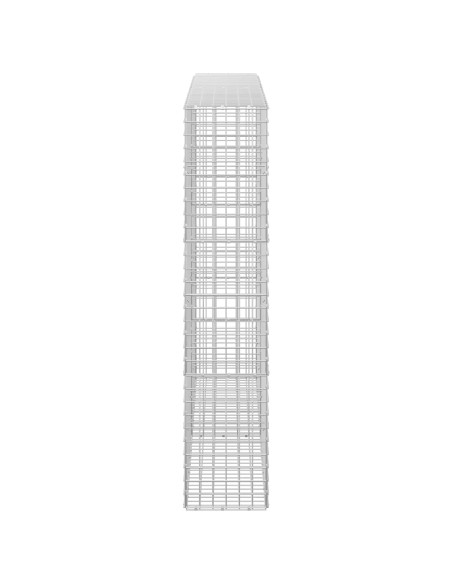 Gabion con Filo da 3,5 mm e Maglia da 5x5 cm 200x30x150 cm