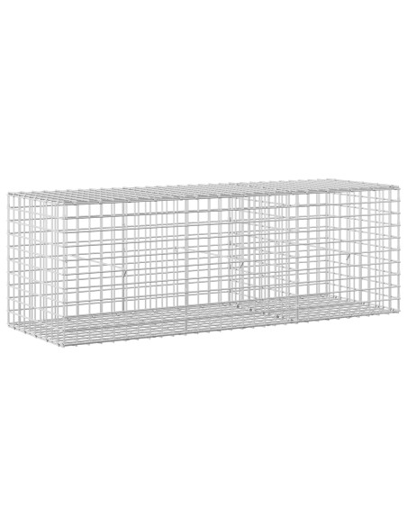 Gabion con Filo da 3,5 mm e Maglia da 5x5 cm 150x50x50 cm