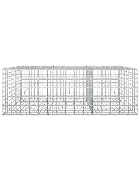 Gabion con Filo da 3,5 mm e Maglia da 5x5 cm 150x50x50 cm