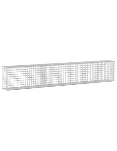 Gabion con Filo da 3,5 mm e Maglia da 5x5 cm 300x30x50 cm