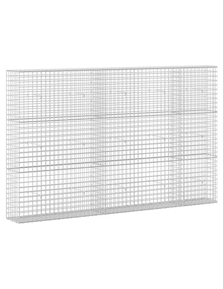 Gabion con Filo da 3,5 mm e Maglia da 5x5 cm 250x30x150 cm