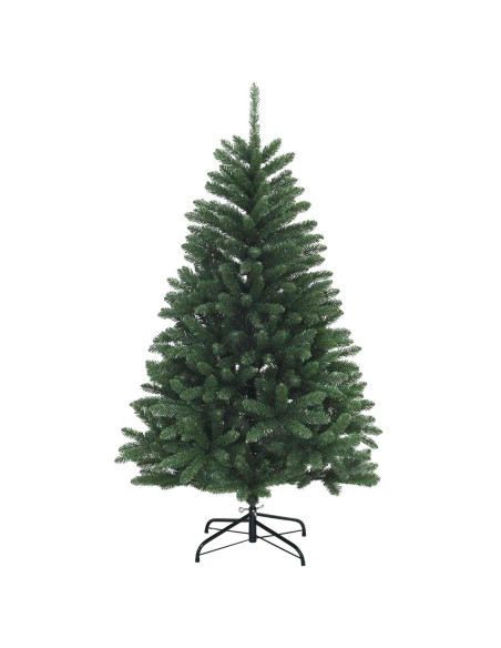 Albero di Natale Artificiale con Rami Pieghevoli 150 cm PVC
