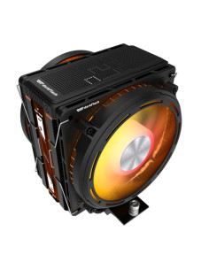DARKFLASH E400 PLUS CPU AIR COOLER, DUAL ARGB FANS, 230W TDP, 800-2000 RPM, INTEL LGA1851/1700/1200