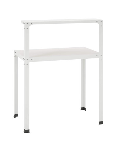 Tavolo da rinvaso 80 x 50 x 104 cm Acciaio verniciato a polvere