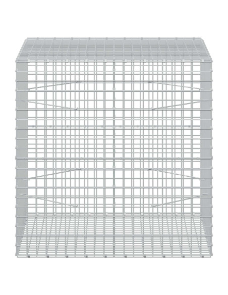 Gabion con Filo da 3,5 mm e Maglia da 5x5 cm 100x100x100 cm