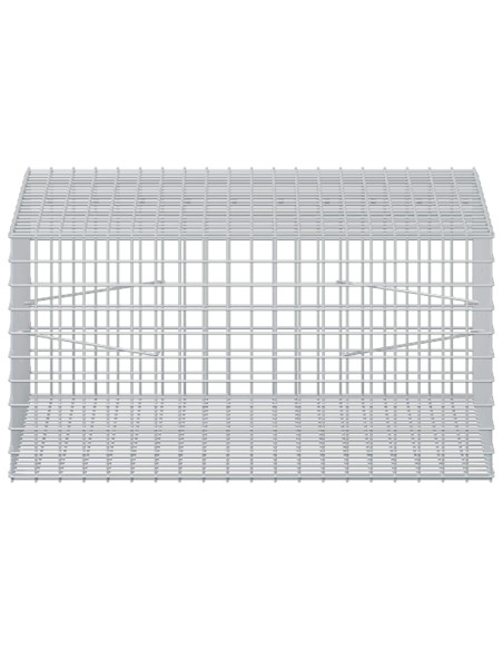 Gabion con Filo da 3,5 mm e Maglia da 5x5 cm 100x100x50 cm