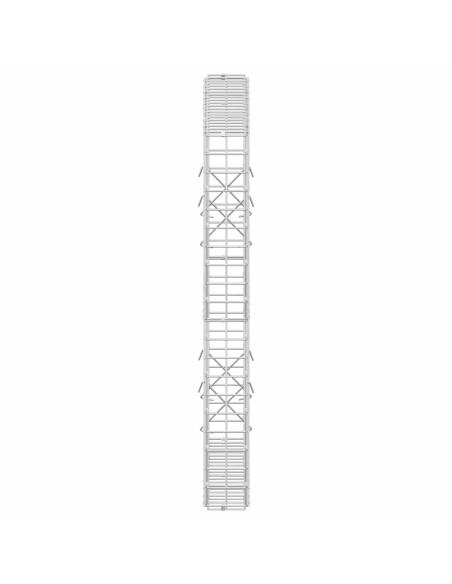 Gabion con Filo da 3,5 mm e Maglia da 5x5 cm 100x10x100 cm