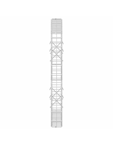 Gabion con Filo da 3,5 mm e Maglia da 5x5 cm 100x10x100 cm