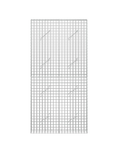Gabion con Filo da 3,5 mm e Maglia da 5x5 cm 100x10x200 cm