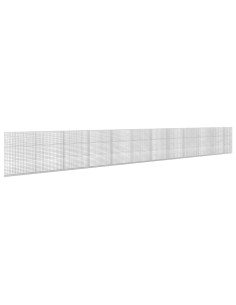 Gabion con Filo da 3,5 mm e Maglia da 5x5 cm 1150x30x150 cm 2
