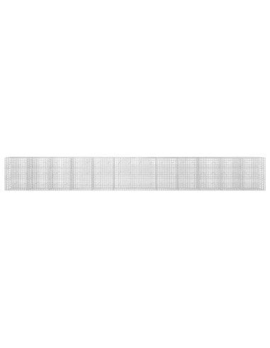 Gabion con Filo da 3,5 mm e Maglia da 5x5 cm 1200x20x150 cm