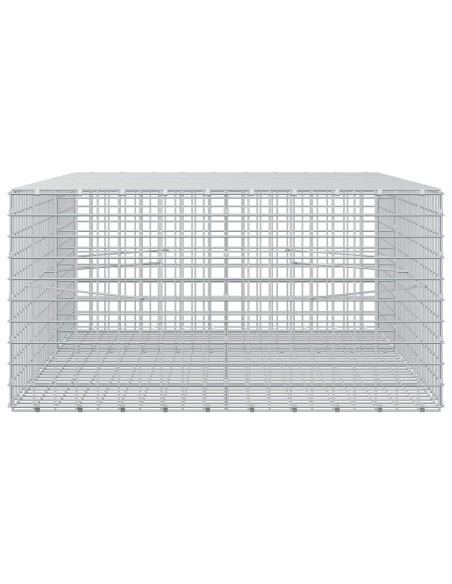 Gabion con Filo da 3,5 mm e Maglia da 5x5 cm 150x100x50 cm