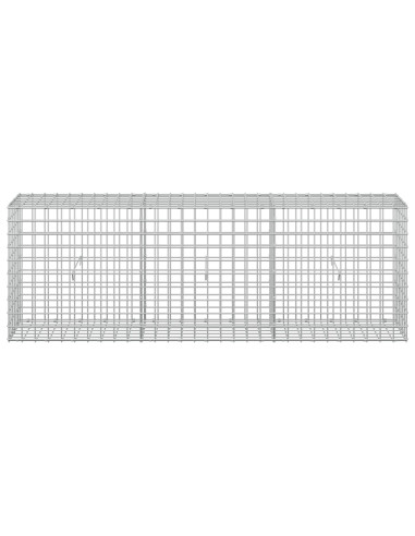 Gabion con Filo da 3,5 mm e Maglia da 5x5 cm 150x30x50 cm