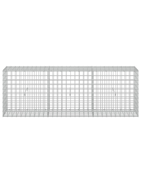 Gabion con Filo da 3,5 mm e Maglia da 5x5 cm 150x30x50 cm