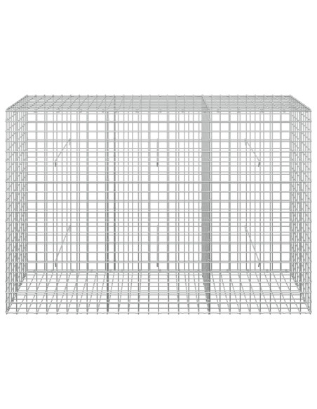 Gabion con Filo da 3,5 mm e Maglia da 5x5 cm 150x50x100 cm