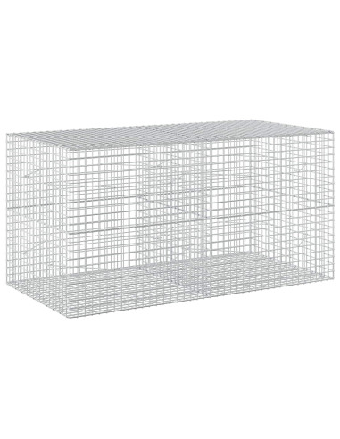 Gabion con Filo da 3,5 mm e Maglia da 5x5 cm 200x100x100 cm