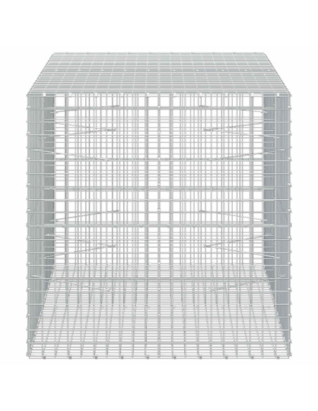 Gabion con Filo da 3,5 mm e Maglia da 5x5 cm 200x100x100 cm