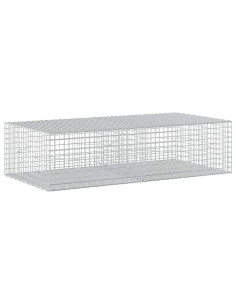 Gabion con Filo da 3,5 mm e Maglia da 5x5 cm 200x100x50 cm 2