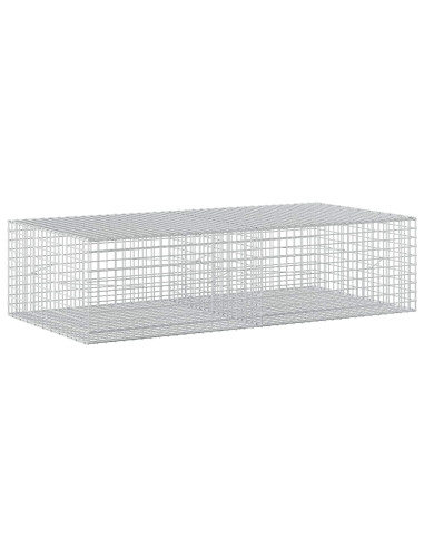 Gabion con Filo da 3,5 mm e Maglia da 5x5 cm 200x100x50 cm
