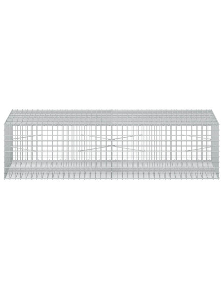 Gabion con Filo da 3,5 mm e Maglia da 5x5 cm 200x100x50 cm