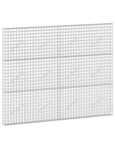 Gabion con Filo da 3,5 mm e Maglia da 5x5 cm 200x10x150 cm 2