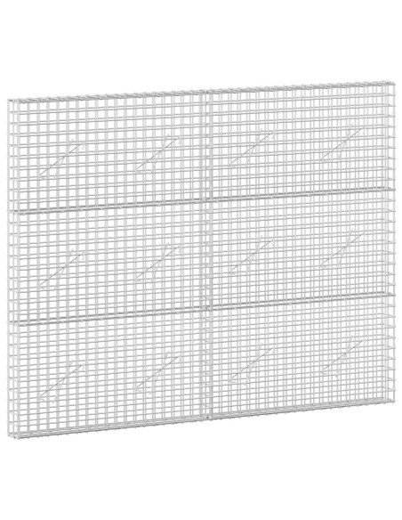Gabion con Filo da 3,5 mm e Maglia da 5x5 cm 200x10x150 cm