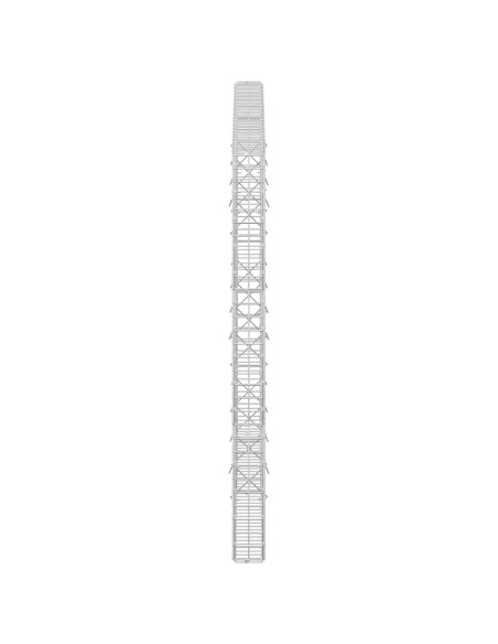 Gabion con Filo da 3,5 mm e Maglia da 5x5 cm 200x10x150 cm