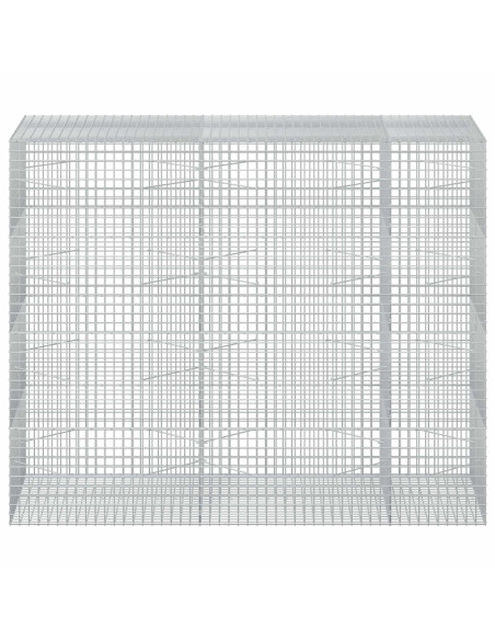 Gabion con Filo da 3,5 mm e Maglia da 5x5 cm 250x100x200 cm