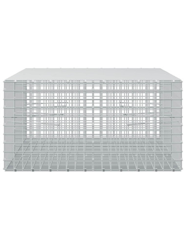Gabion con Filo da 3,5 mm e Maglia da 5x5 cm 250x100x50 cm