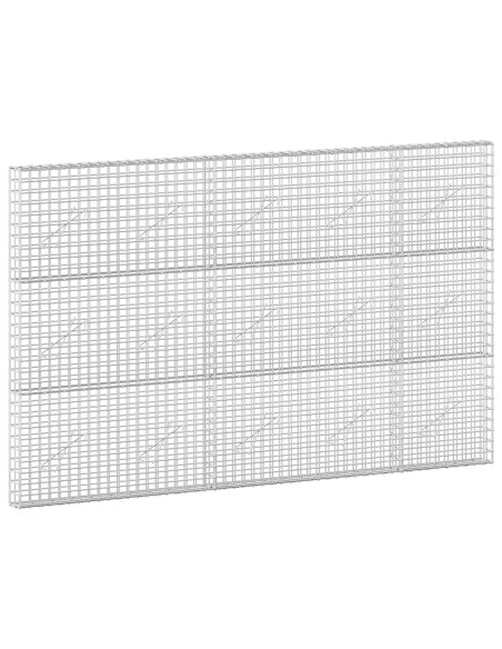 Gabion con Filo da 3,5 mm e Maglia da 5x5 cm 250x10x150 cm