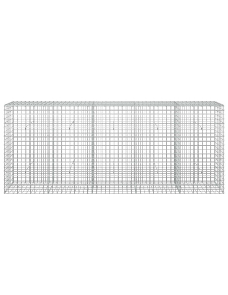 Gabion con Filo da 3,5 mm e Maglia da 5x5 cm 250x30x100 cm