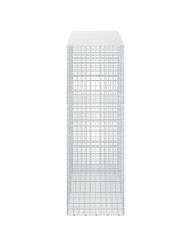 Gabion con Filo da 3,5 mm e Maglia da 5x5 cm 250x50x150 cm
