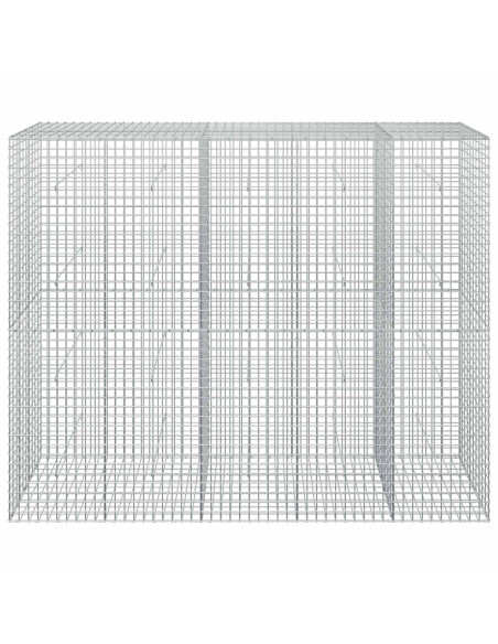 Gabion con Filo da 3,5 mm e Maglia da 5x5 cm 250x50x200 cm