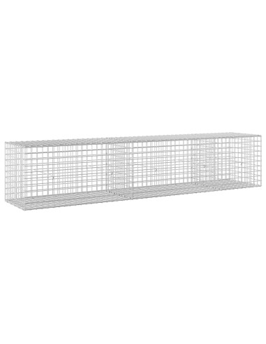 Gabion con Filo da 3,5 mm e Maglia da 5x5 cm 250x50x50 cm