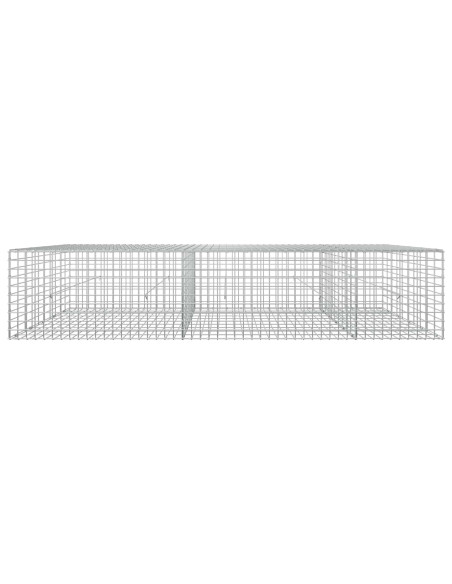 Gabion con Filo da 3,5 mm e Maglia da 5x5 cm 250x50x50 cm
