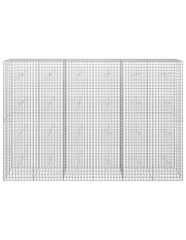 Gabion con Filo da 3,5 mm e Maglia da 5x5 cm 300x20x200 cm
