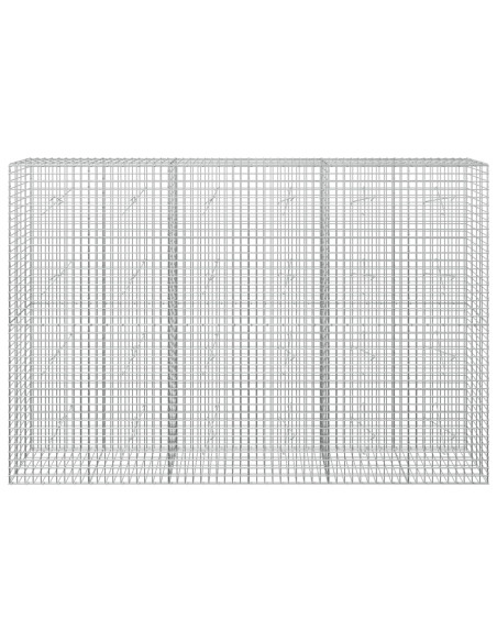 Gabion con Filo da 3,5 mm e Maglia da 5x5 cm 300x20x200 cm