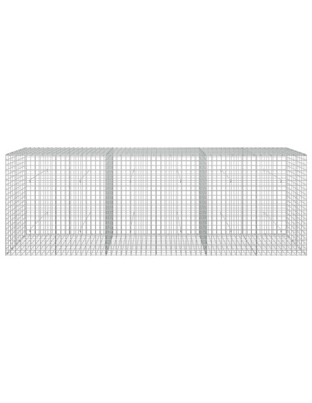 Gabion con Filo da 3,5 mm e Maglia da 5x5 cm 300x50x100 cm
