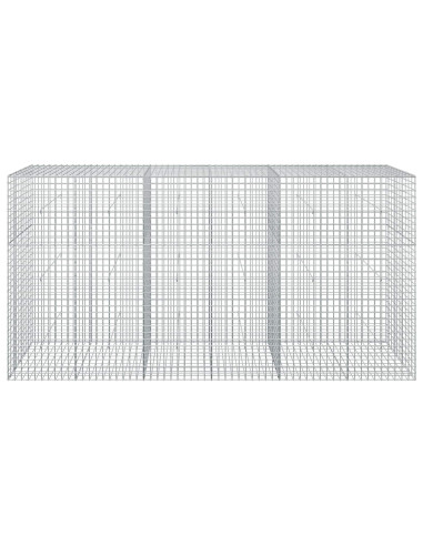 Gabion con Filo da 3,5 mm e Maglia da 5x5 cm 300x50x150 cm