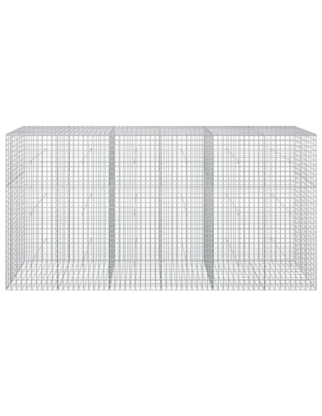 Gabion con Filo da 3,5 mm e Maglia da 5x5 cm 300x50x150 cm
