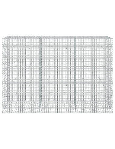 Gabion con Filo da 3,5 mm e Maglia da 5x5 cm 300x50x200 cm