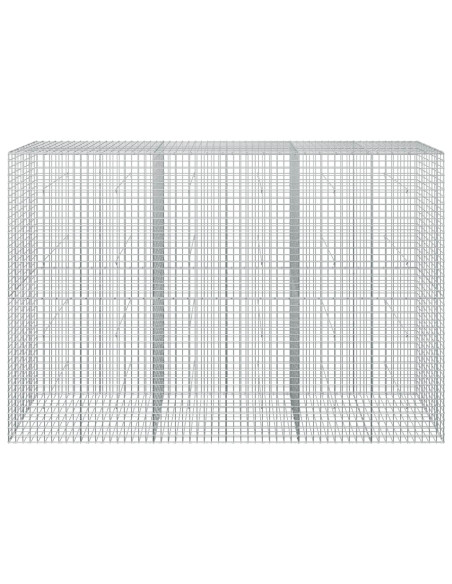 Gabion con Filo da 3,5 mm e Maglia da 5x5 cm 300x50x200 cm