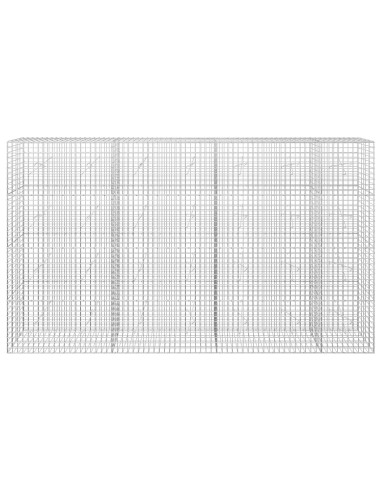 Gabion con Filo da 3,5 mm e Maglia da 5x5 cm 350x20x200 cm