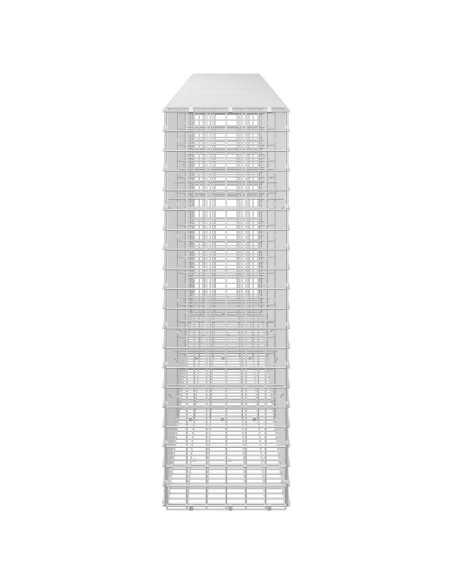 Gabion con Filo da 3,5 mm e Maglia da 5x5 cm 350x30x100 cm