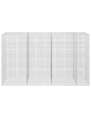 Gabion con Filo da 3,5 mm e Maglia da 5x5 cm 350x30x200 cm